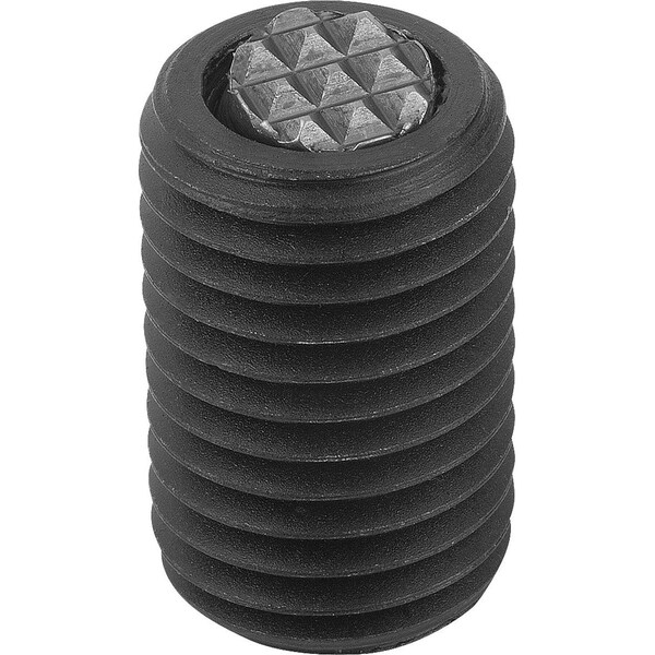 Self-Aligning Pads With O-Ring, Form:F Carbon Steel, Comp:Tool Steel
